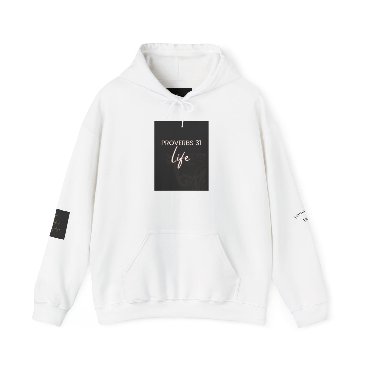 Inspirational Quote Hoodie, Proverbs 31 Sweatshirt, Motivational South, Unisex Pullover, Perfect Gift for Her