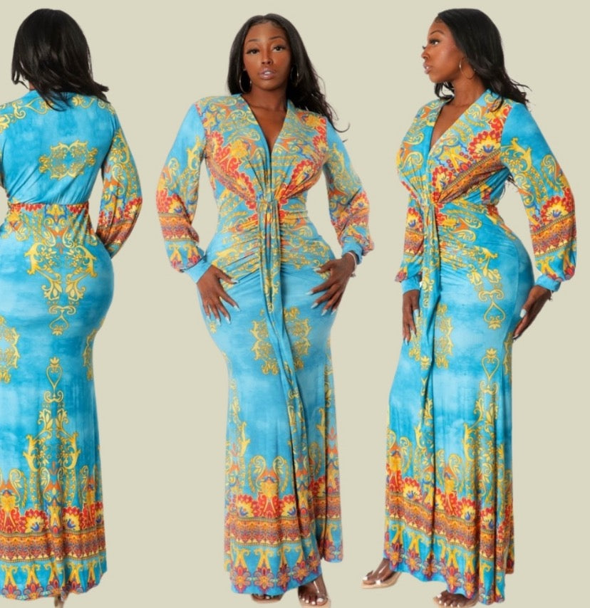 Long Sleeve Maxi Dress