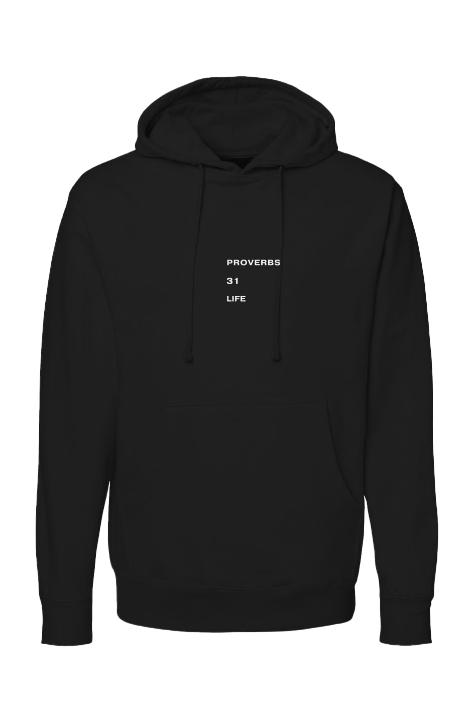 Proverbs 31 Life Hoodie - Black