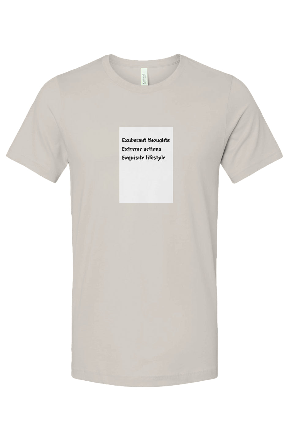 Unisex Jersey T-Shirt - Exuberant Thoughts