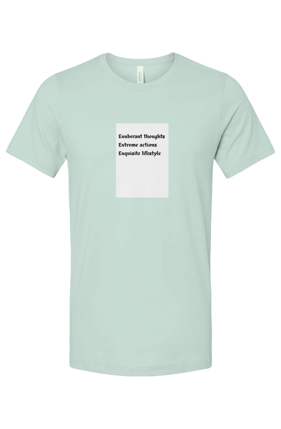 Unisex Jersey T-Shirt - Exuberant Thoughts