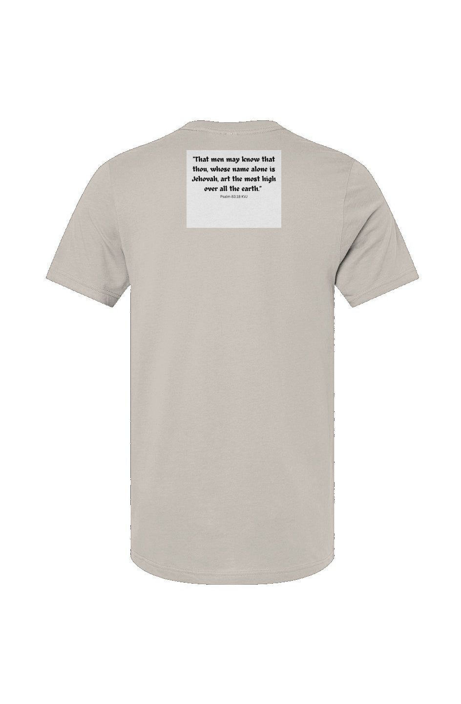 Unisex Jersey T-Shirt - WORSHIP GOD