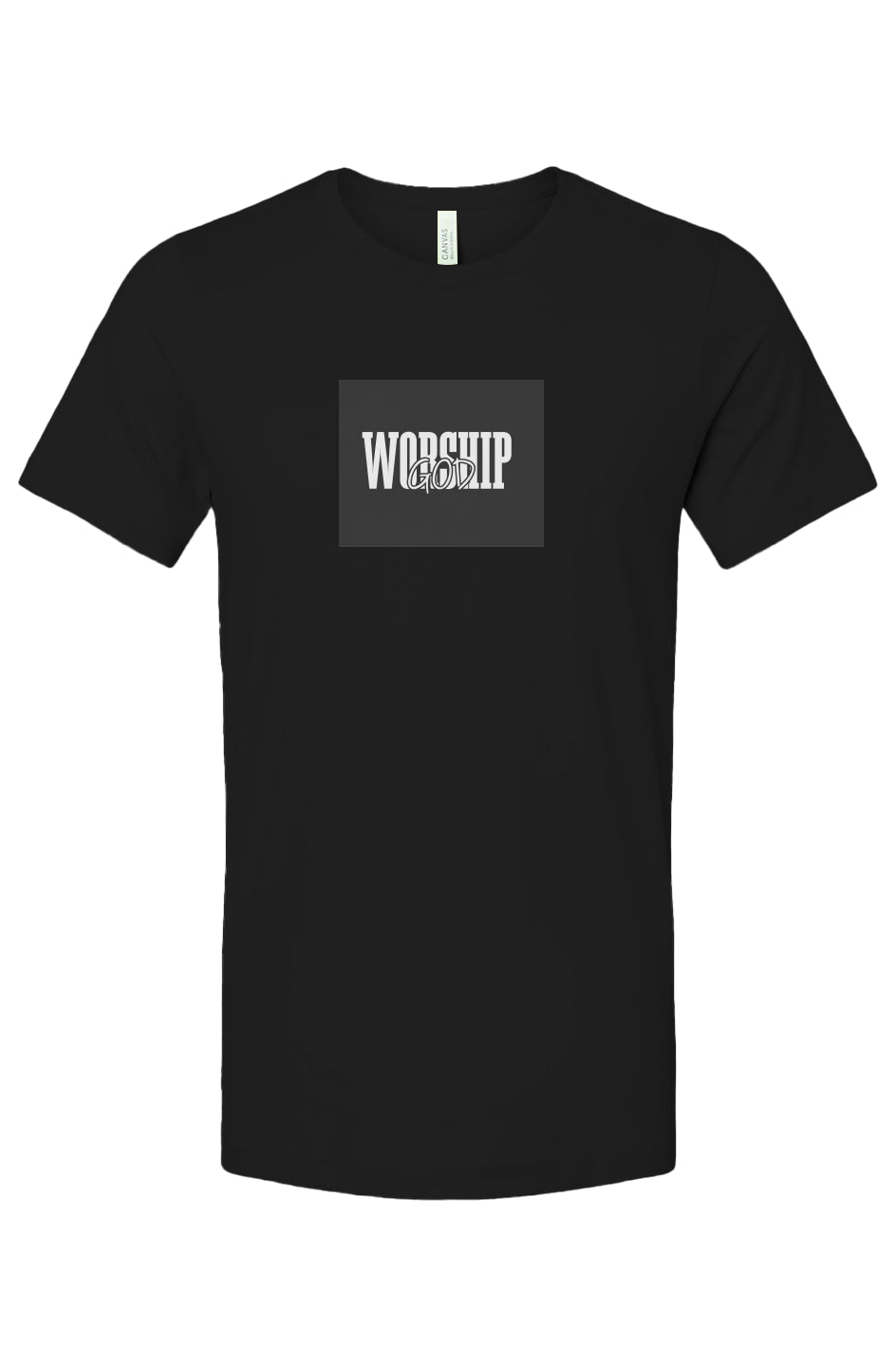 Unisex Jersey T-Shirt - PRAISE GOD (Black)