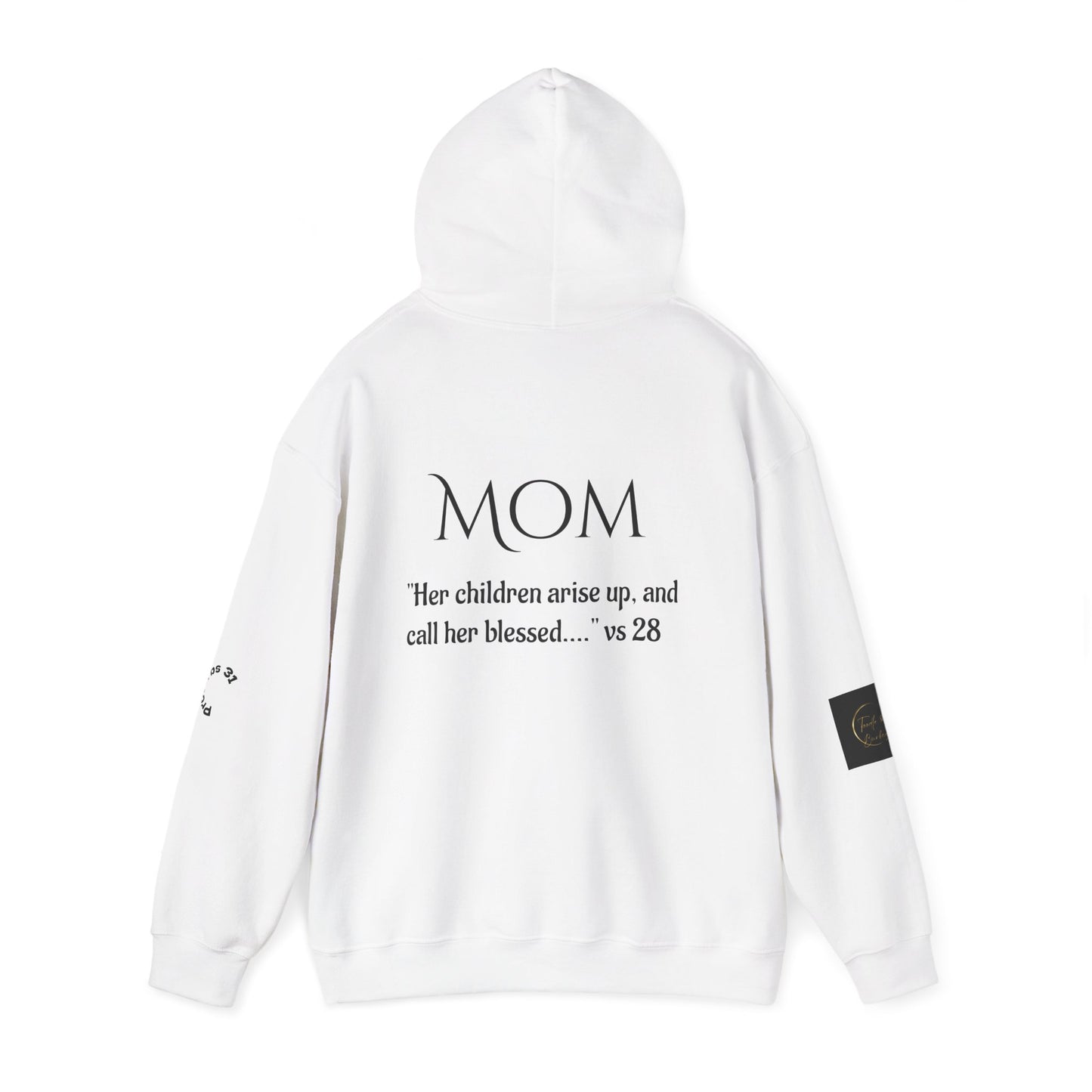Inspirational Mom Sweatshirt, Cozy Hoodie, Proverbs 31 Gift, Mother's Day, Faith-Based Apparel, Everyday Wear, Unisex Fashion