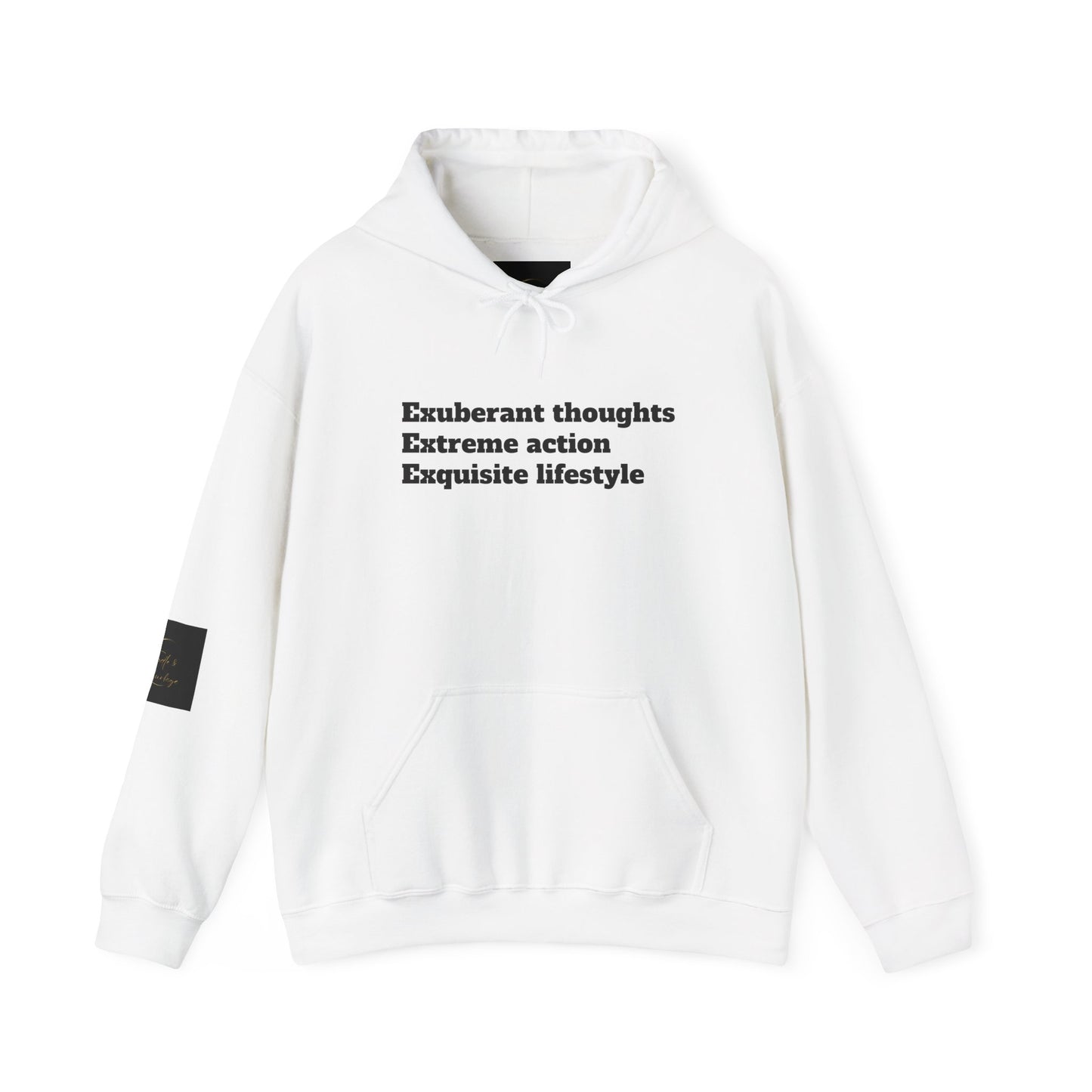 Exquisite Lifestyle Hoodie - Unisex Heavy Blend Sweatshirt, Cozy Casual Wear, Gift for Friends, Inspirational Hoodie