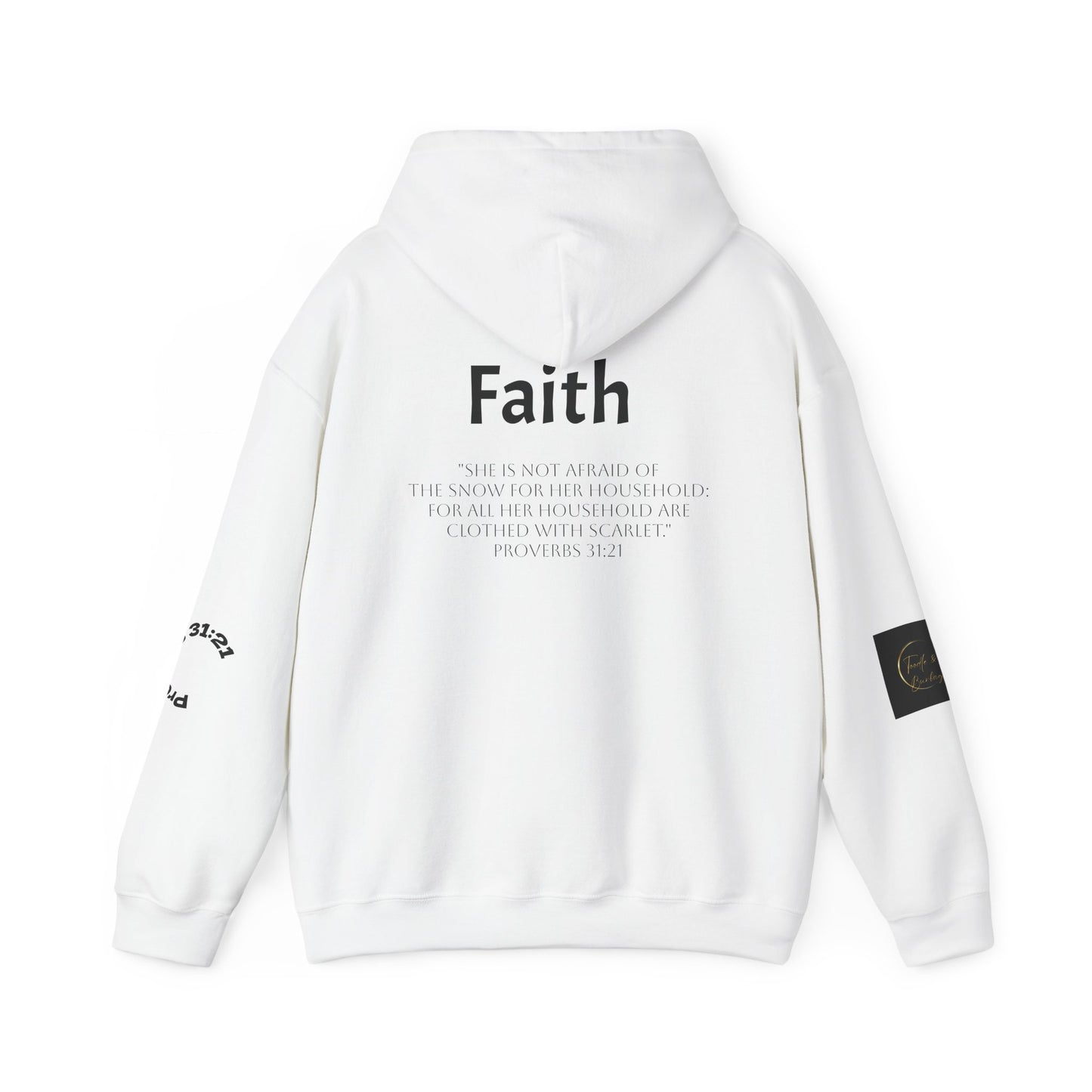 Faith-Inspired Unisex Hoodie | Proverbs 31 Life Sweatshirt, Christian Apparel, Inspirational Gift, Cozy Pullover, Faith-Based Clothing