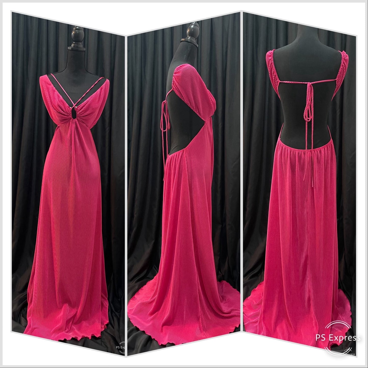 Pink - Halter Summer Getaway Halter Dress
