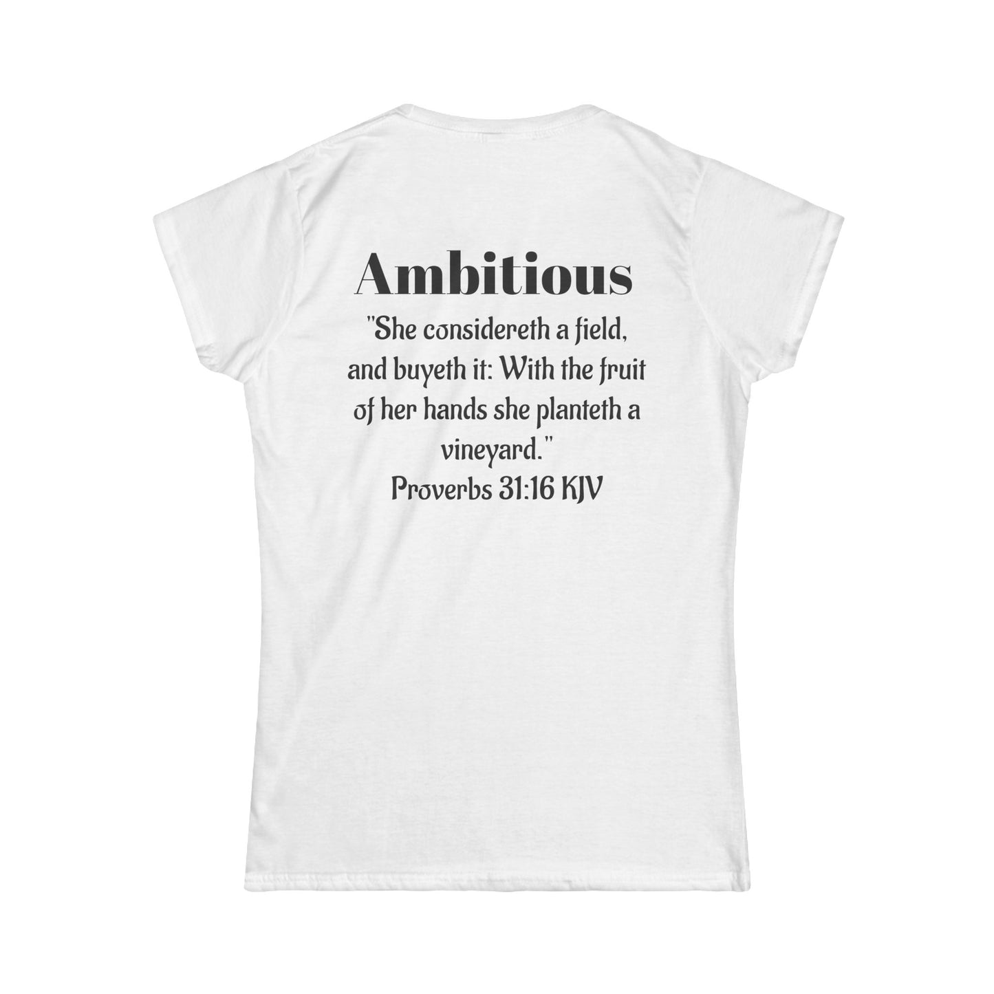 Proverbs 31 Inspirational Tee for Women, Motivational Shirt, Faith-based Apparel, Spiritual Gift, Christian Women Clothing
