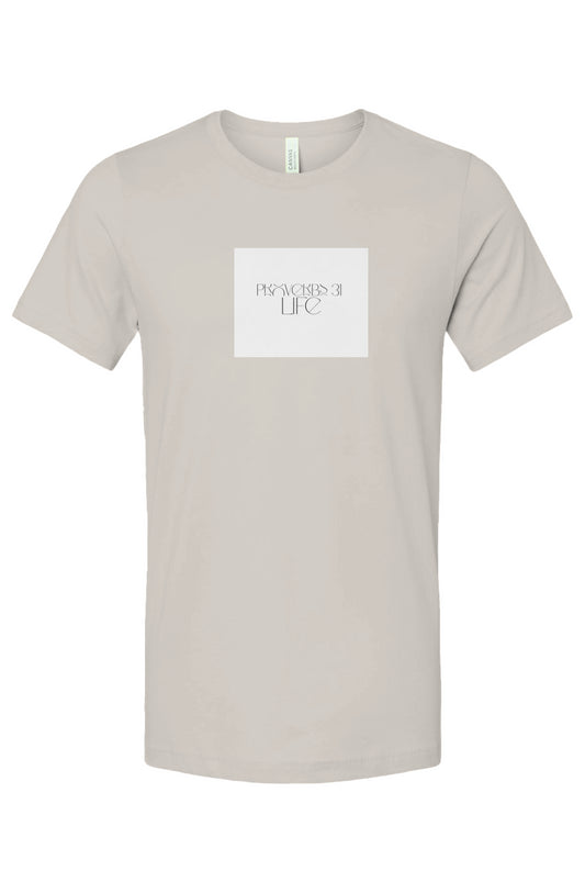 Unisex Jersey T-Shirt - Proverbs 31 Life (Mom)