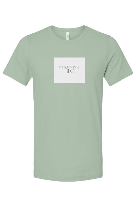 Unisex Jersey T-Shirt - Proverbs 31 Life (Faith)