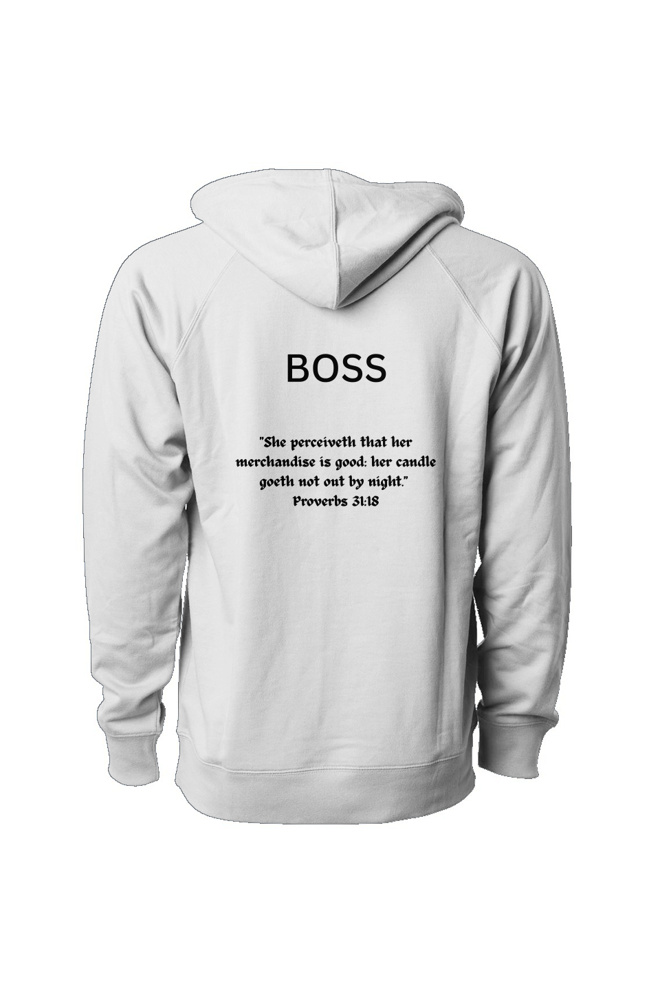 Icon Loopback Terry Hooded Sweatshirt - Proverbs 31 Life - Boss 