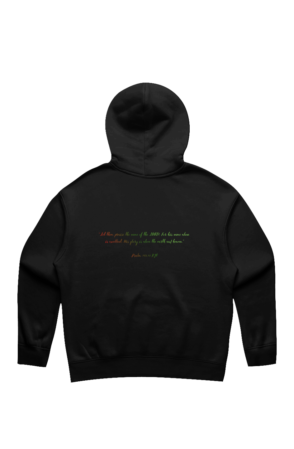 Wo's Relax Hood - His Name Is Excellent - Black