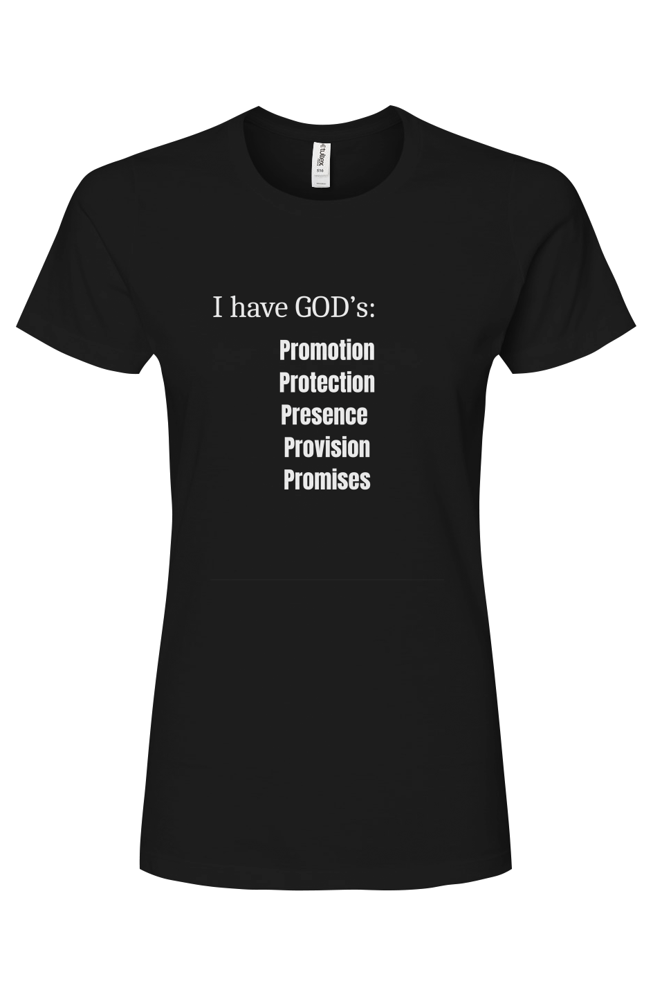 Women's Premium Cotton T-Shirt - GOD'S Promises 