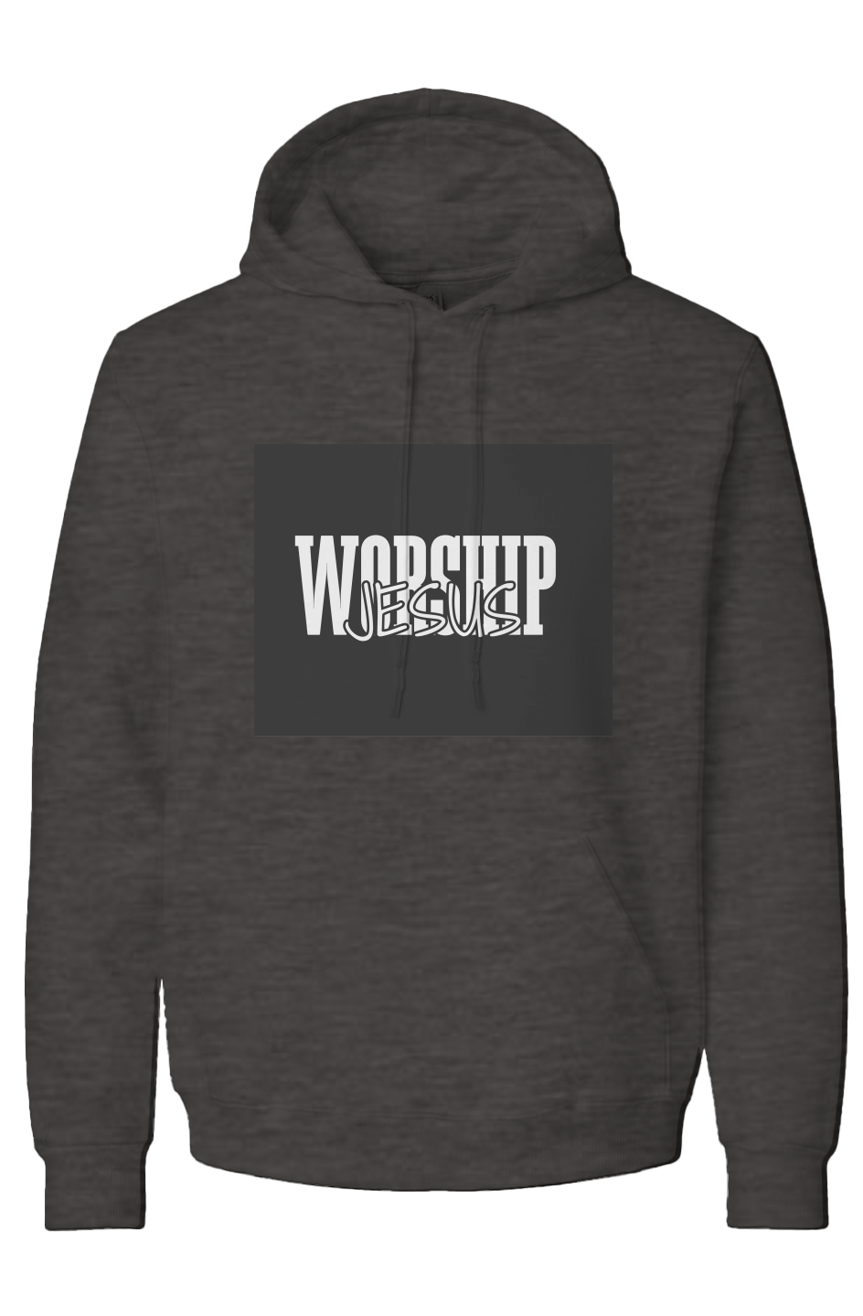 Worship JESUS Eco Premium Blend Hood