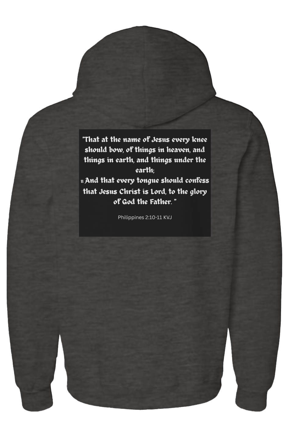 Worship JESUS Eco Premium Blend Hood