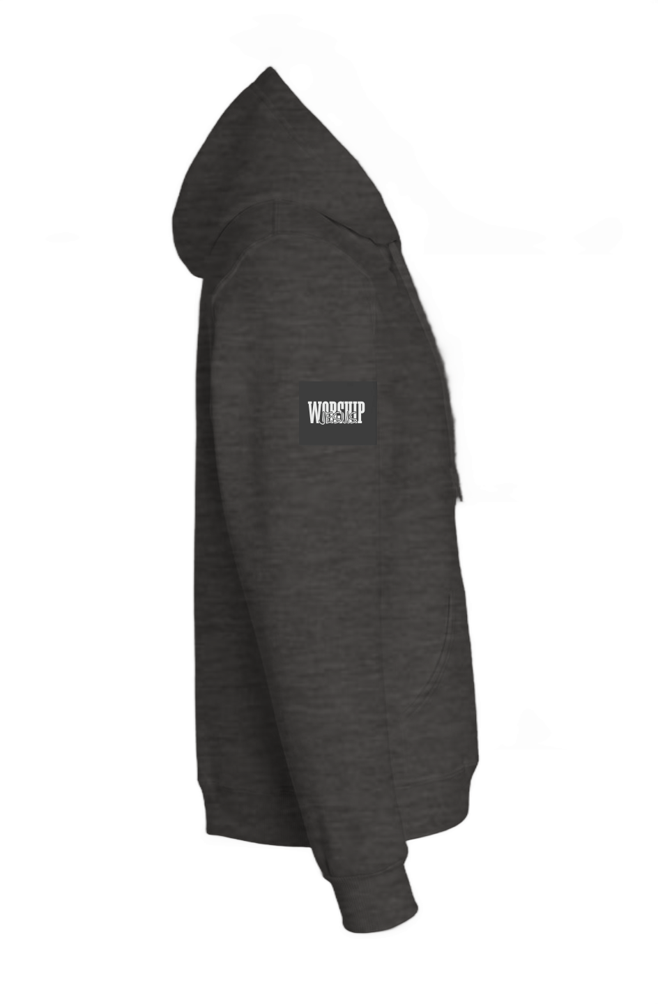 Worship JESUS Eco Premium Blend Hood