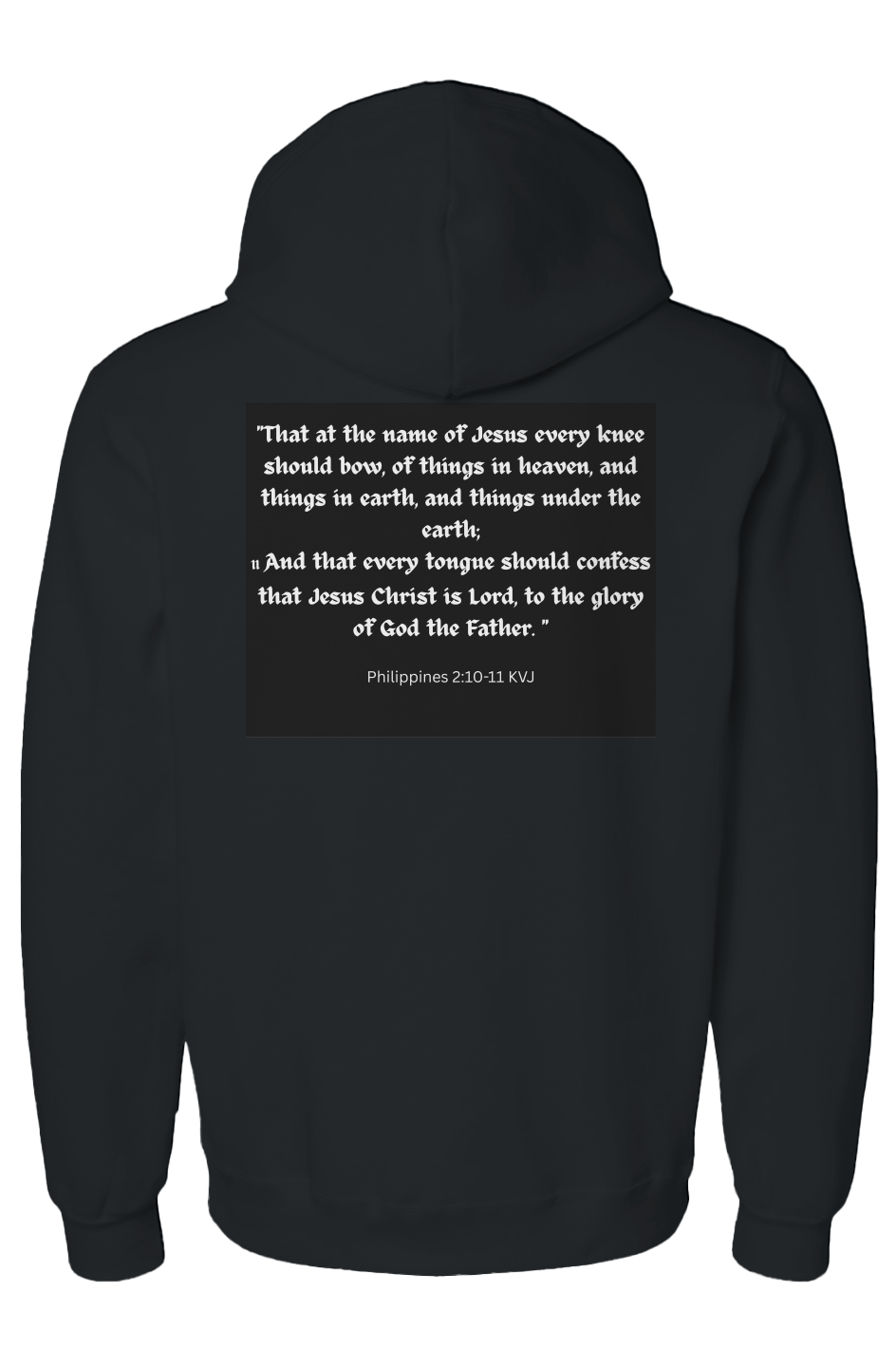 Worship JESUS Eco Premium Blend Hood