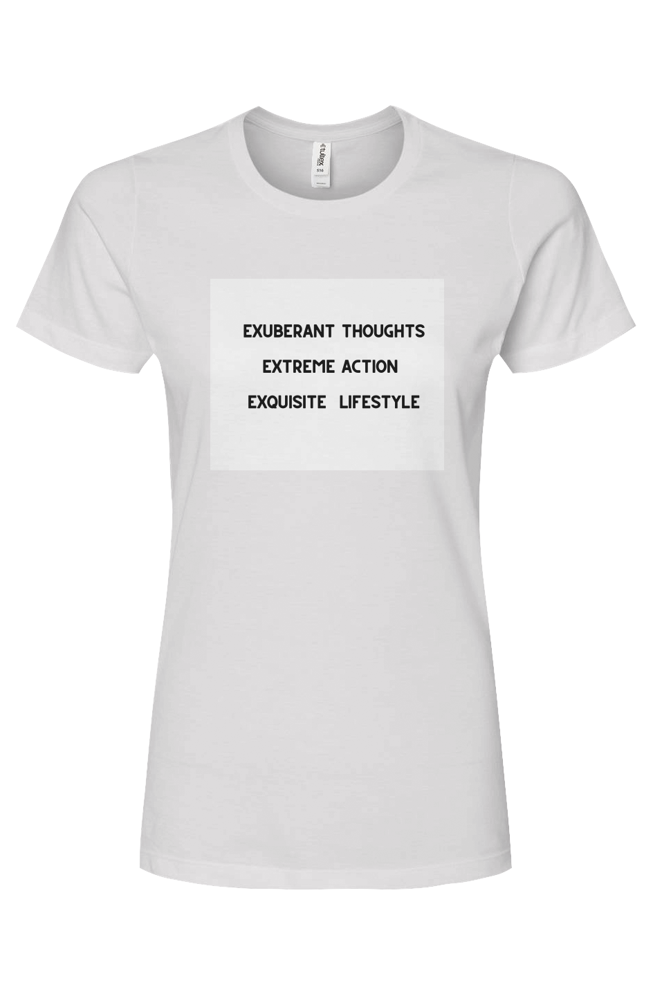 Exquisite Thoughts Women's Premium Cotton T Shirt