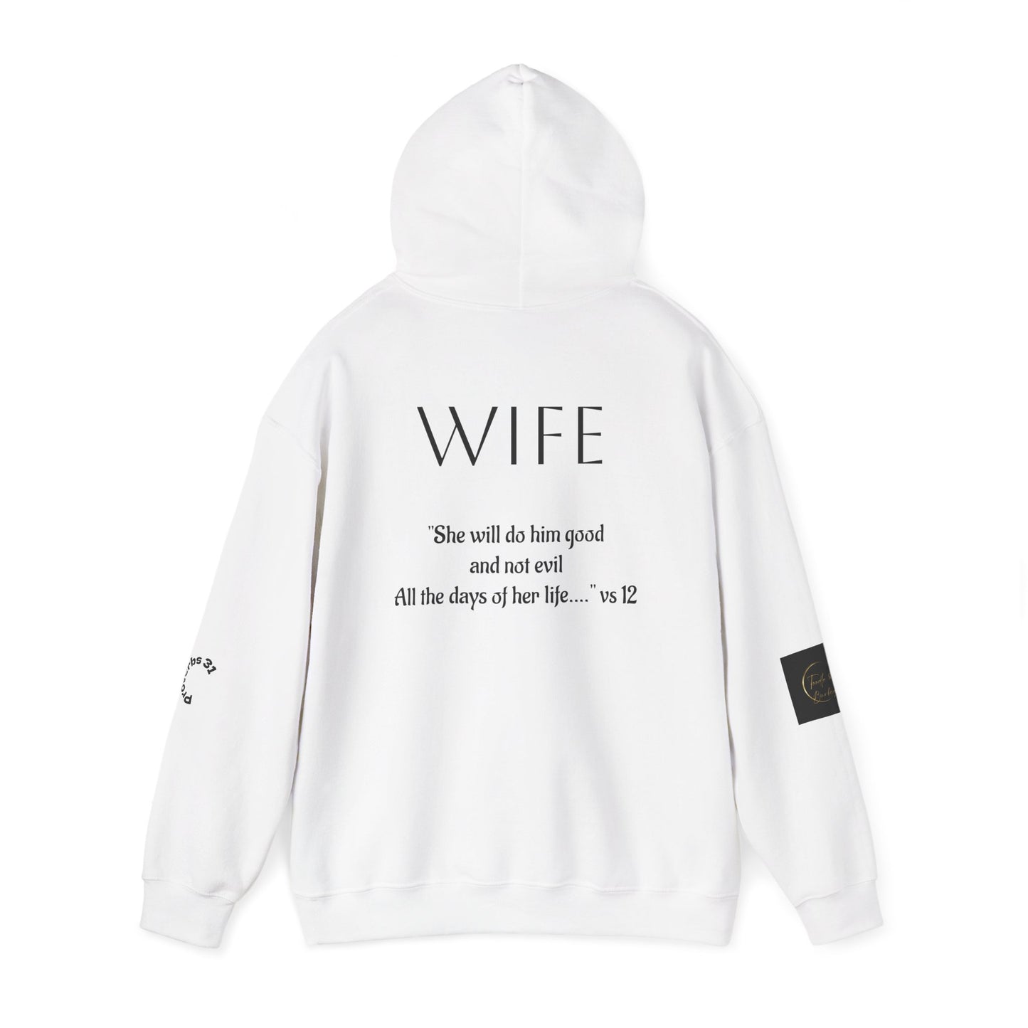 Faith-Inspired Proverbs Sweatshirt | Stylish Bible Verse Hoodie for Women | Cozy Gift for Wives, Inspirational, Religious Apparel, [...]