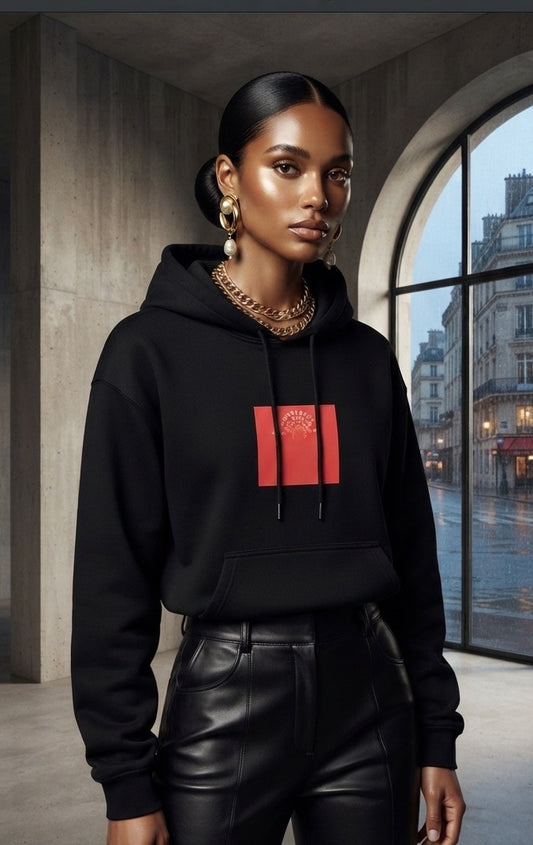 Wonderful Counselor Crop Fleece Hoodie